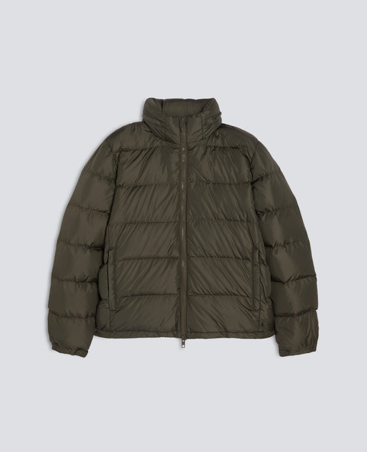 PIUMINO POCOELASTICO RE IN NYLON - VERDE - ASPESI