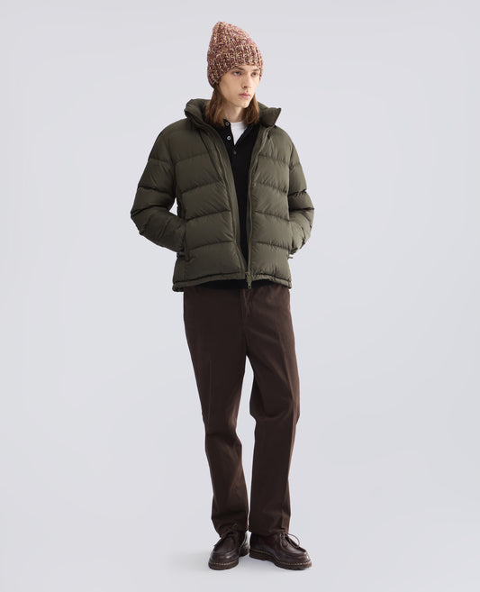 PIUMINO POCOELASTICO RE IN NYLON - VERDE - ASPESI