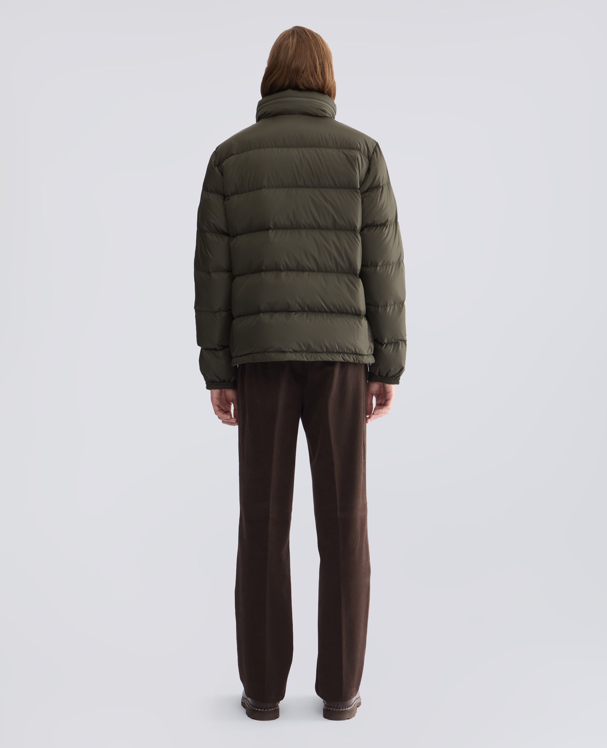 PIUMINO POCOELASTICO RE IN NYLON - VERDE - ASPESI