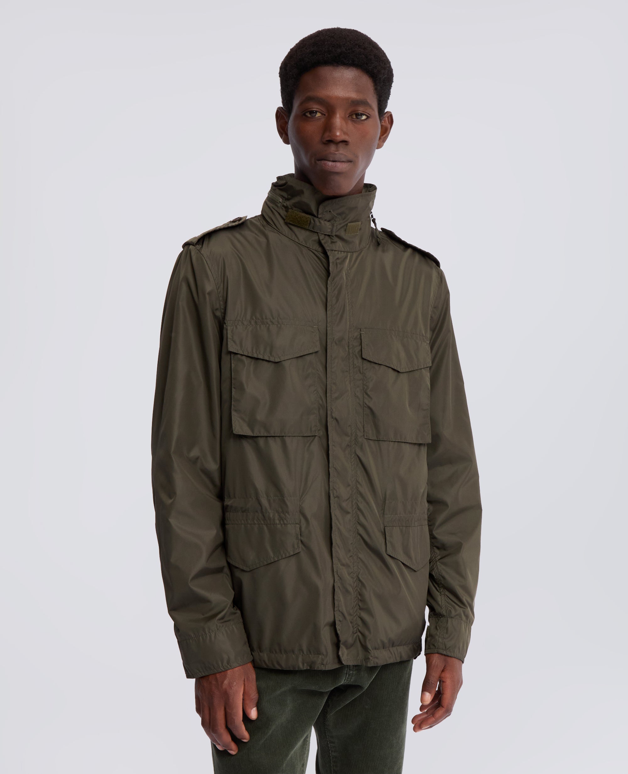 CHAQUETA MINI FIELD VENTO - VERDE - ASPESI