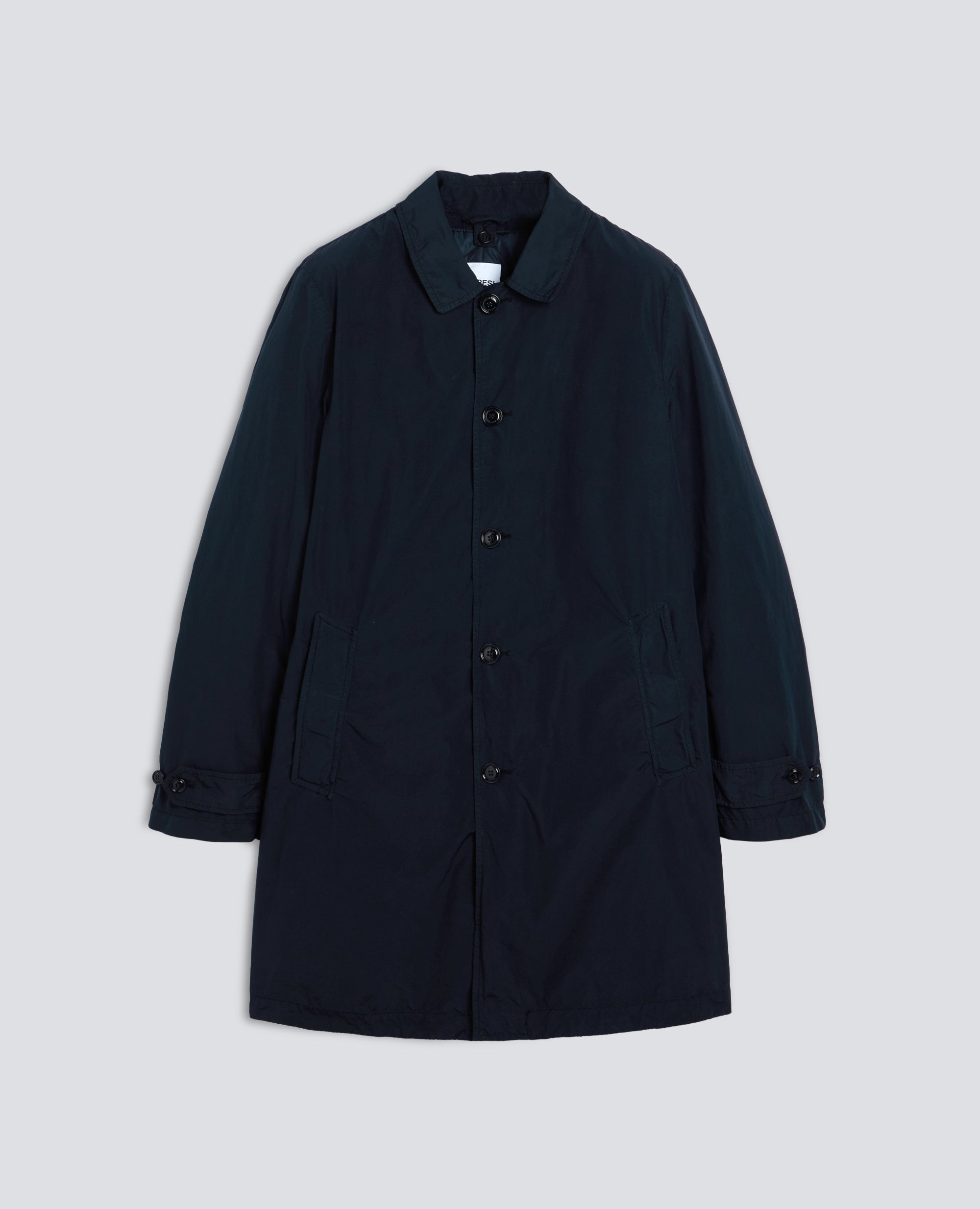 WASSERDICHTE KOMPAKTE POLYESTER-UND NYLON-HULLE - NAVY - ASPESI
