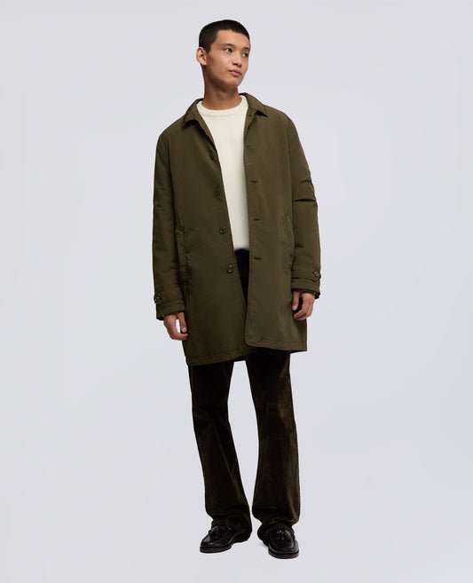IMPERMEABILE IN POLIESTERE E NYLON COMPATTO-MILITARE-MILITARY-MILITAR-MILITAR-MILITAIRE