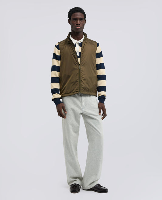 GILET VERNES IN NYLON-MILITARE-MILITARY-MILITAR-MILITAR-MILITAIRE