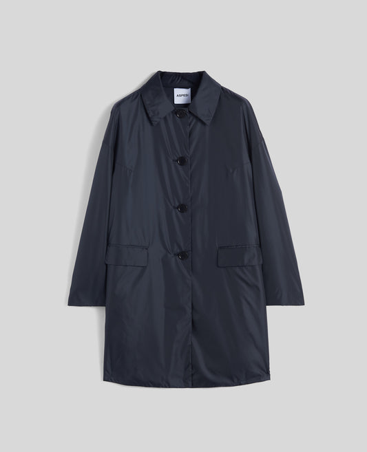 CAPPOTTO TEENA IN NYLON-NAVY-NAVY-AZUL MARINO-NAVY-NAVY