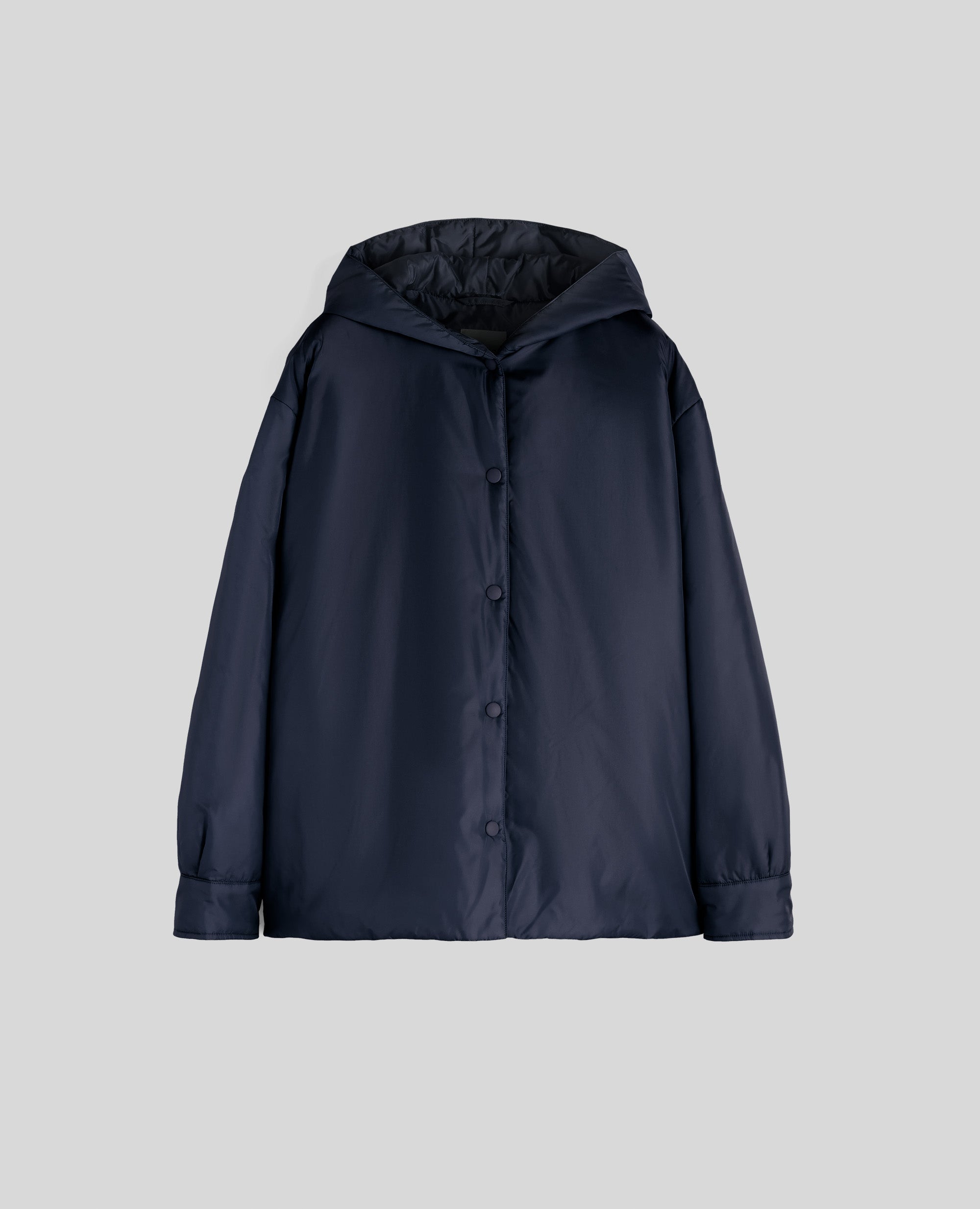 GIUBBOTTO BETH CON CAPPUCCIO-NAVY-NAVY-AZUL MARINO-NAVY-NAVY