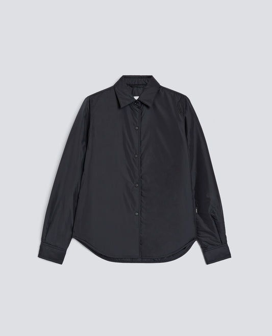 OVERSHIRT GLUE IN NYLON IMBOTTITA-NERO-BLACK-NEGRO-SCHWARZ-NOIR