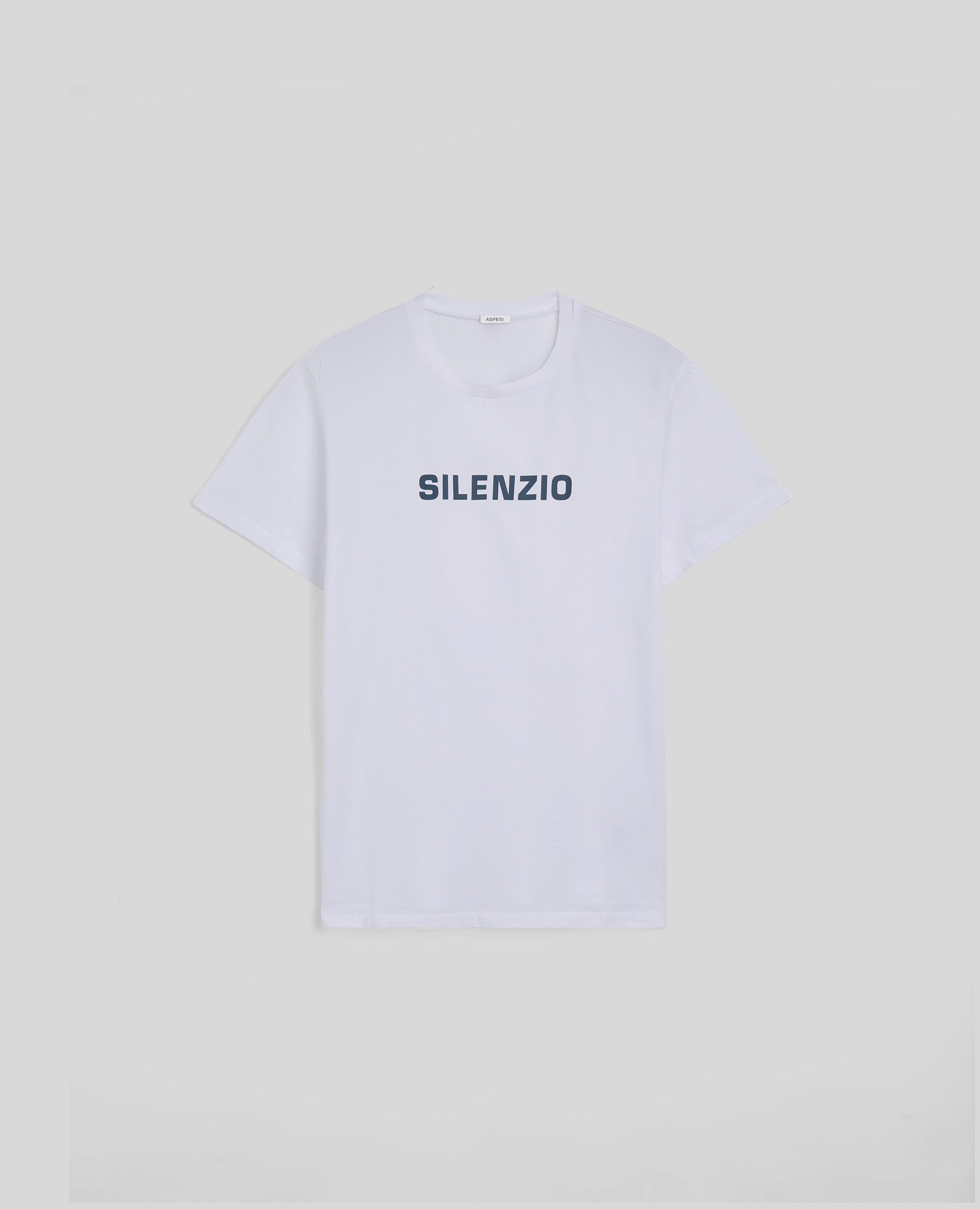 T-SHIRT IN JERSEY DI COTONE CON STAMPA-BIANCO-WHITE-BLANCO-WEISS-BLANC