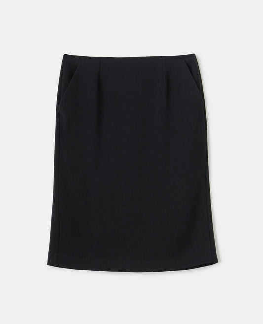 GONNA TUBINO IN CREPE CADY-NERO-BLACK-NEGRO-SCHWARZ-NOIR