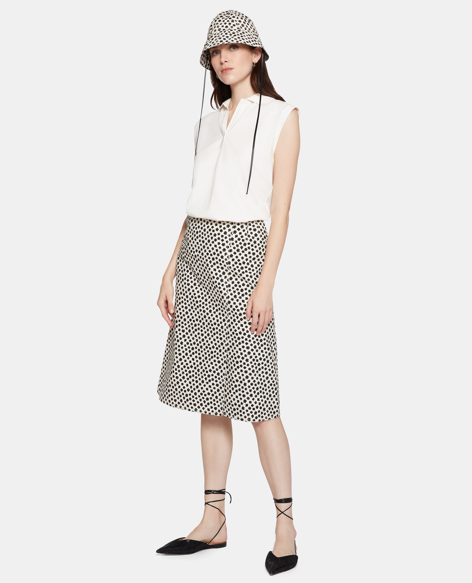 POLO SMANICATA IN JERSEY IN COTONE PIQUET-NATURALE-NATURAL-NATURAL-NATURLICH-NATUREL