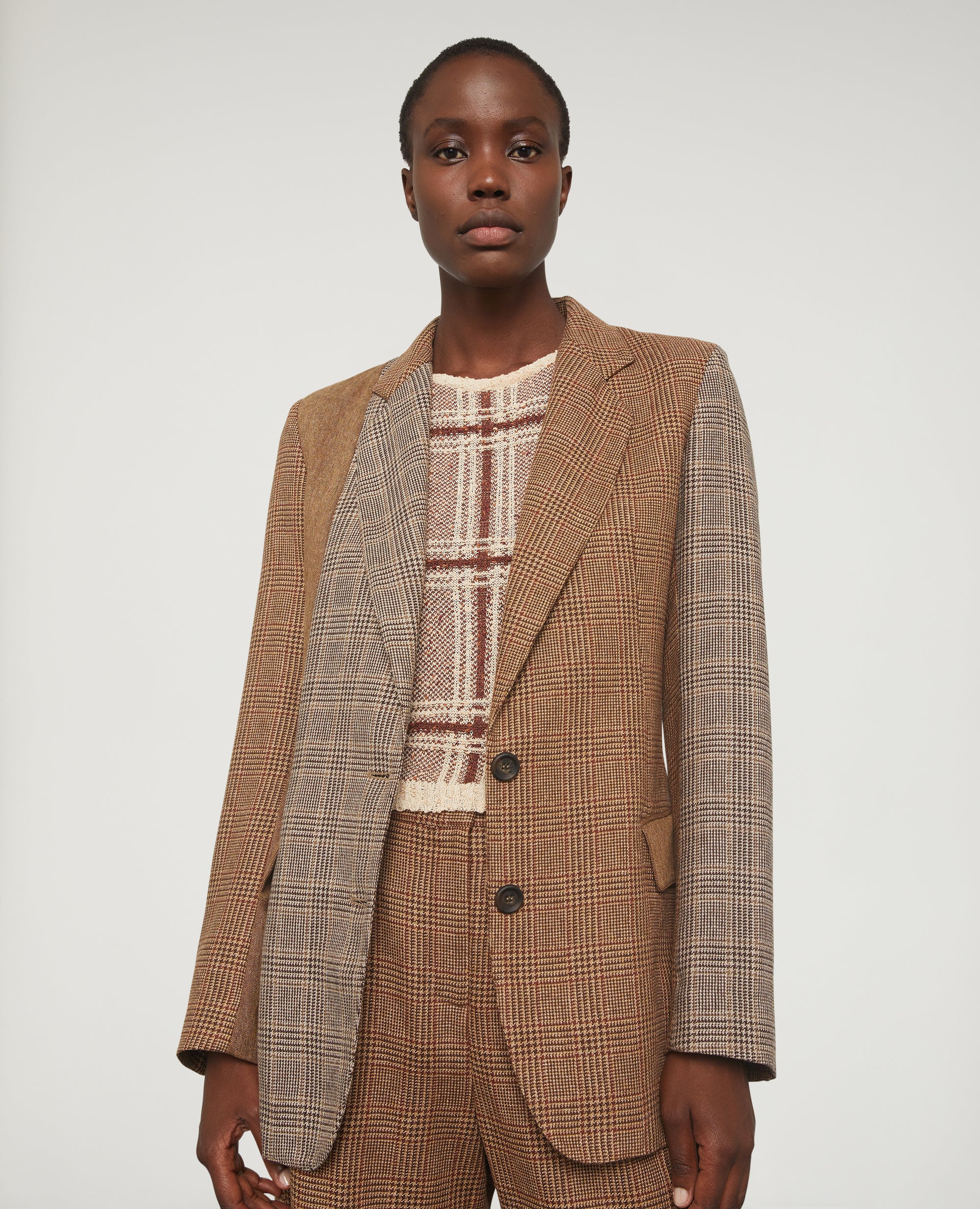 Giacca in seta patchwork-PATCHWORK-PATCHWORK-PATCHWORK-PATCHWORK-PATCHWORK