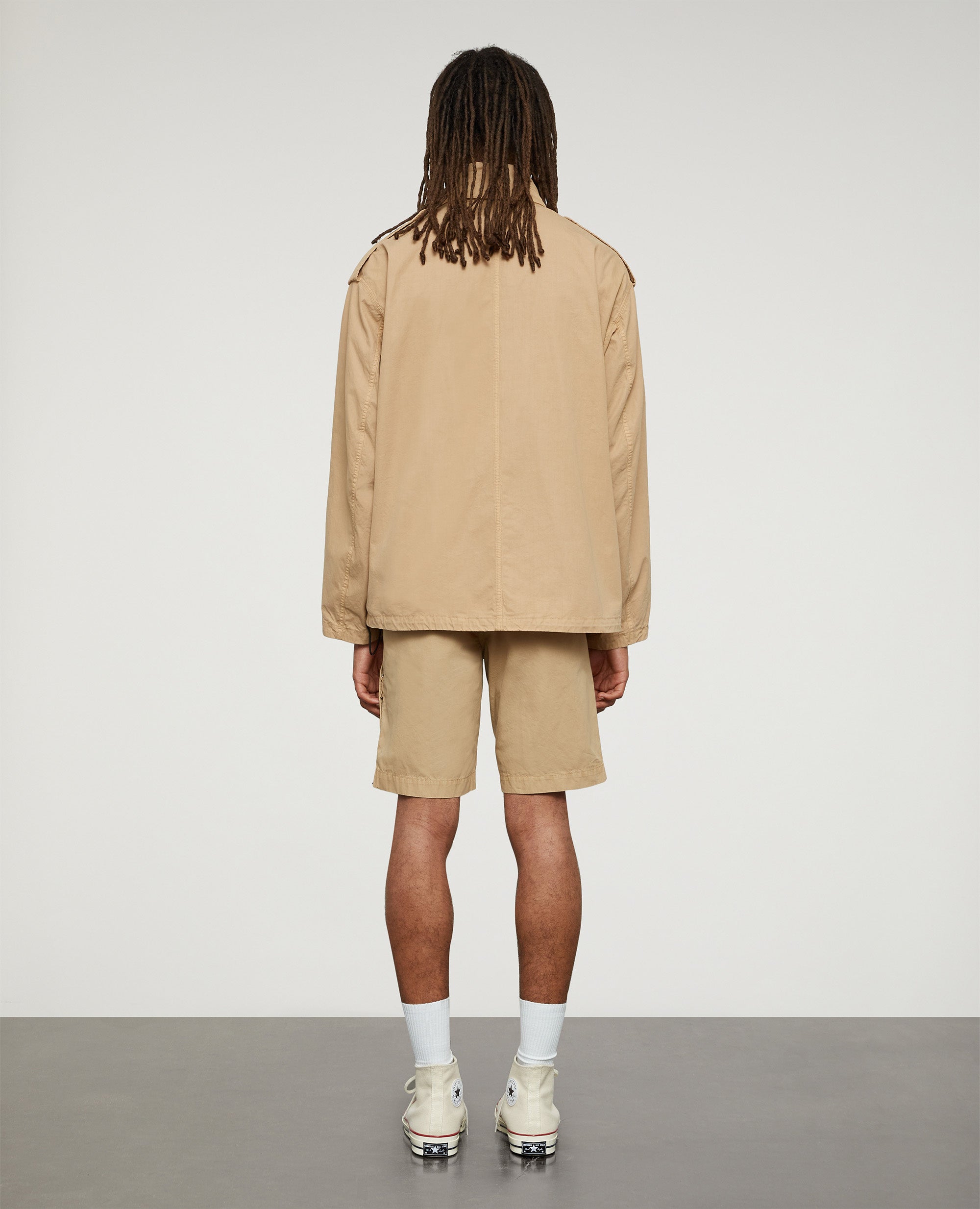 GIUBBOTTO NEW FIELD JACKET IN TELA COTONE-GHIACCIO-ICE-HIELO-EIS-GLACE