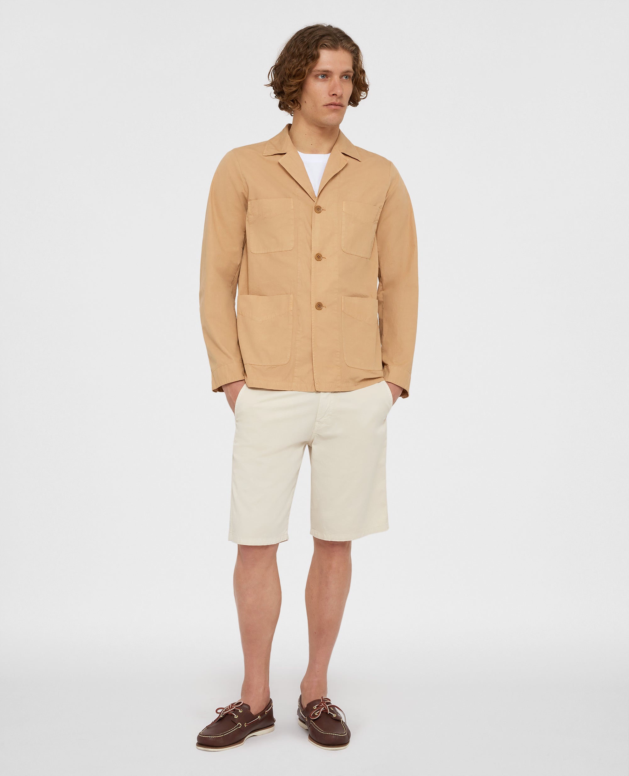 Giaccone in tela di cotone-DESERTO-DESERTO-DESERTO-DESERTO-DESERTO