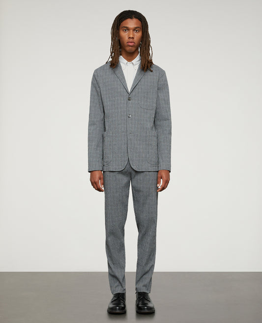 BLAZER SAMURAKI-CHECK GRIGIO-CHECK GRIGIO-CHECK GRIGIO-CHECK GRIGIO-CHECK GRIGIO