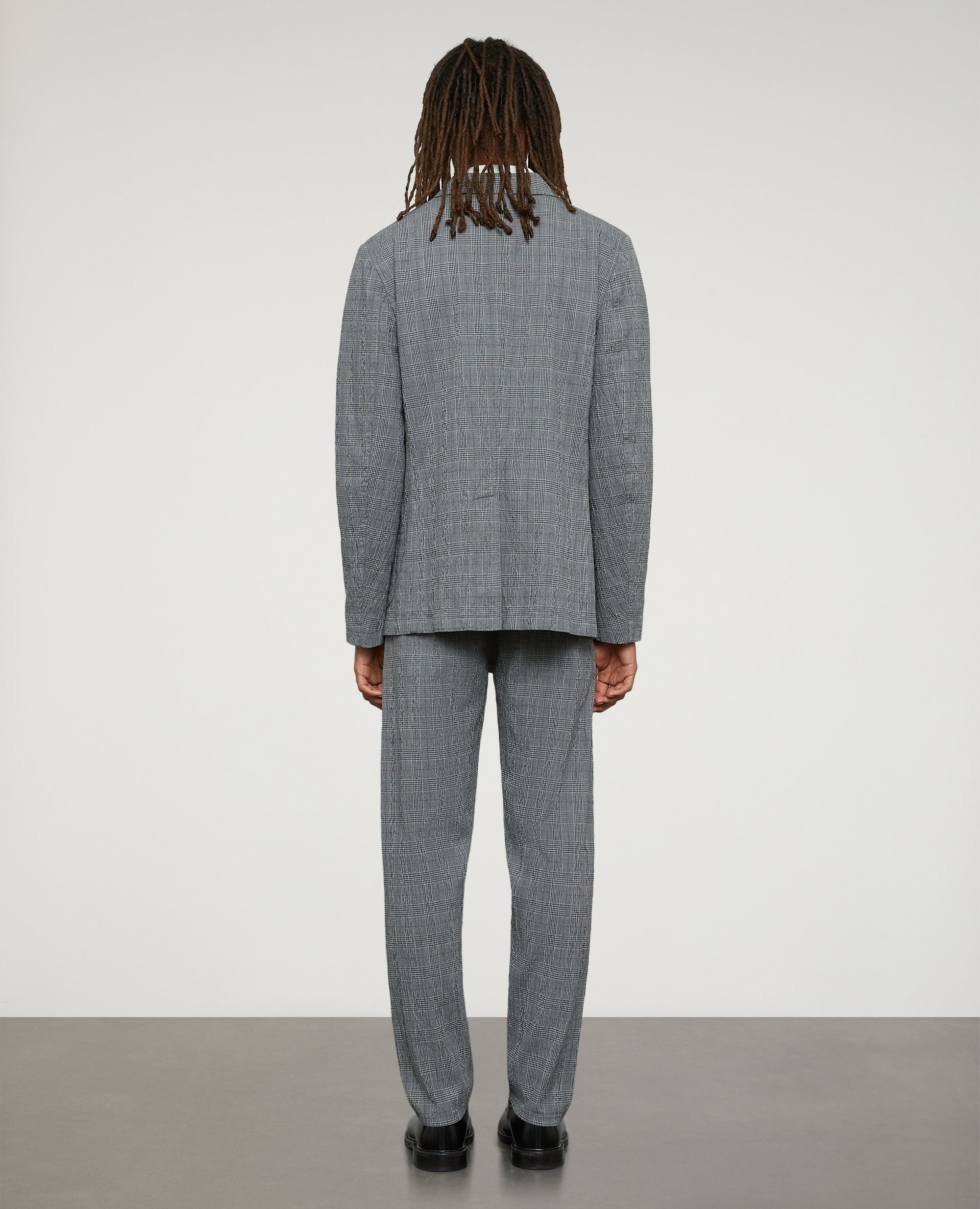 BLAZER SAMURAKI-CHECK GRIGIO-CHECK GRIGIO-CHECK GRIGIO-CHECK GRIGIO-CHECK GRIGIO