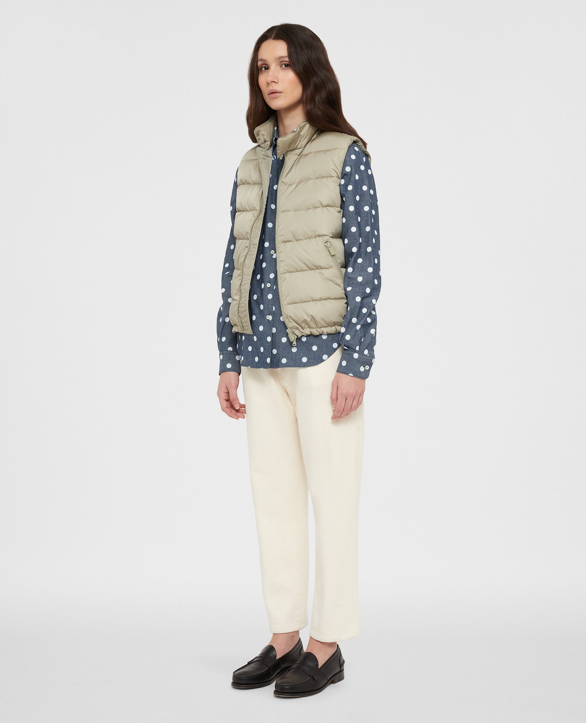 Camicia classica in chambray-STAMPA POIS-STAMPA POIS-STAMPA POIS-STAMPA POIS-STAMPA POIS