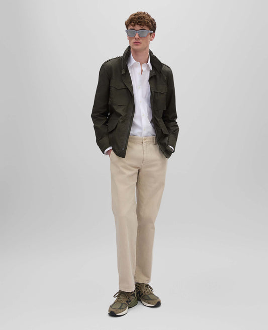 GIUBBOTTO MINI FIELD VENTO IN NYLON-MILITARE-MILITARY-MILITAR-MILITAR-MILITAIRE