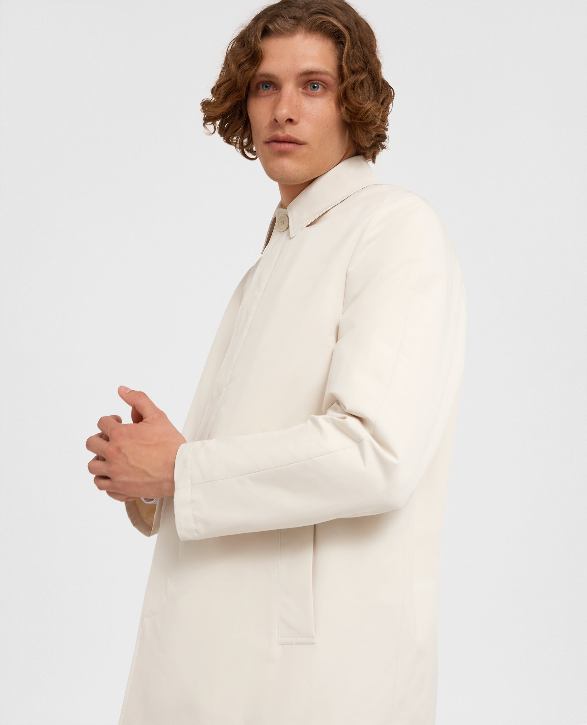 SOPRABITO IN TELA DI COTONE E POLIESTERE-GHIACCIO-ICE-HIELO-EIS-GLACE