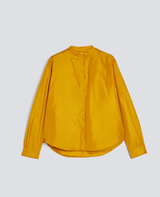 GIACCA CAMICIA IN TAFFETÀ TECNICO-GIALLO-YELLOW-AMARILLO-GELB-JAUNE