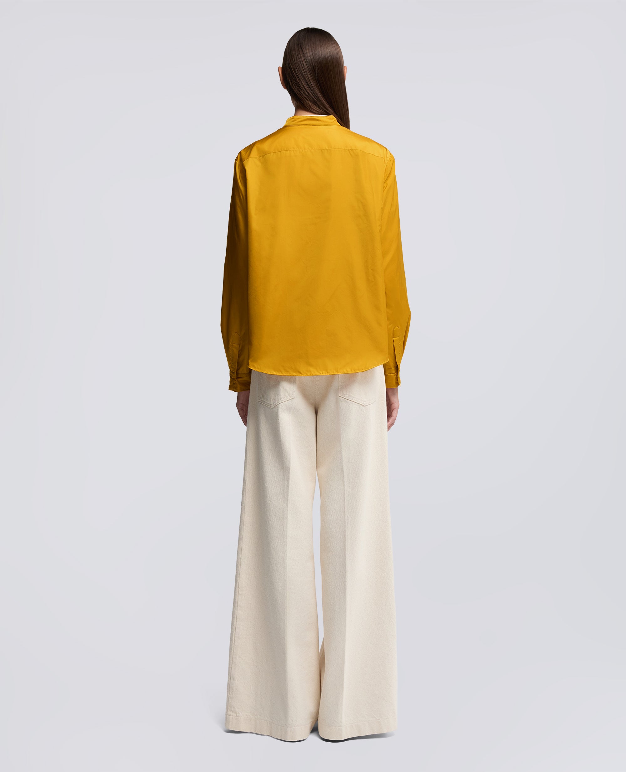 GIACCA CAMICIA IN TAFFETÀ TECNICO-GIALLO-YELLOW-AMARILLO-GELB-JAUNE