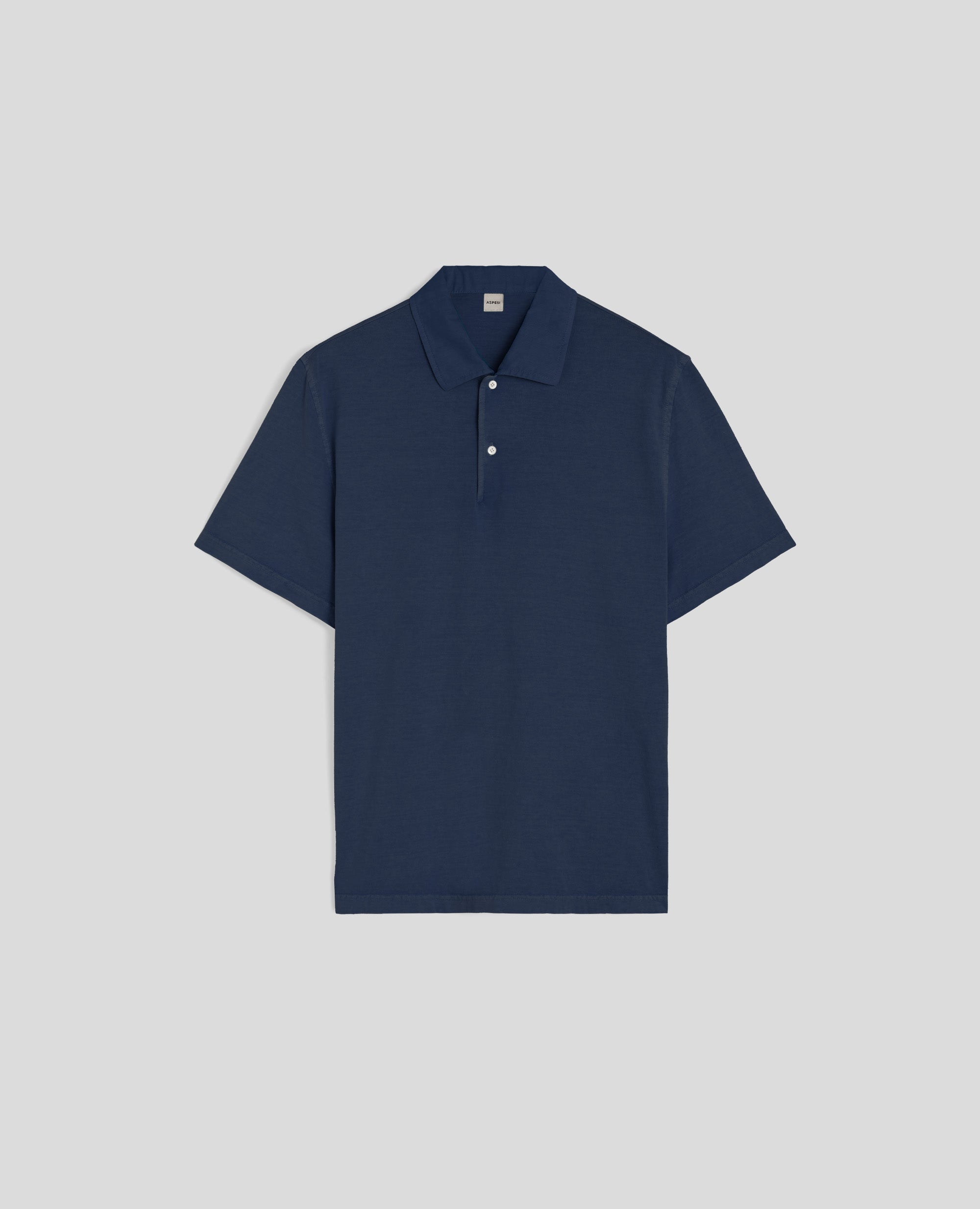 POLO A MANICA CORTA DI COTONE-NAVY-NAVY-AZUL MARINO-NAVY-NAVY