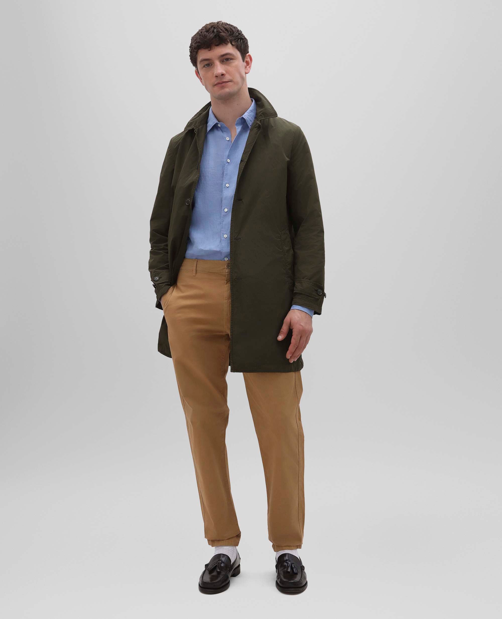 Linen shirt with breast pocket – ASPESI