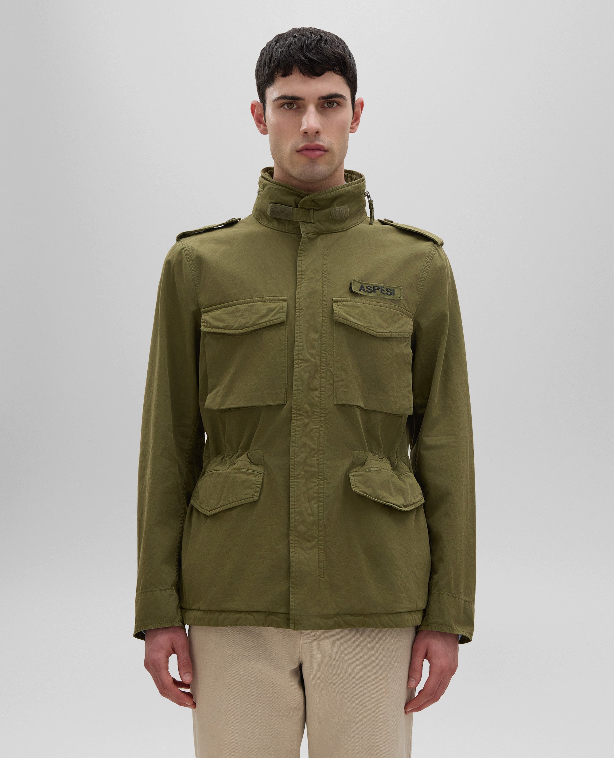 ジャケット・アウター ASPESI M-65 Mini Field Vento Jacket ASPESI アスペジ フィールドジャケット/パッカブルナイロン