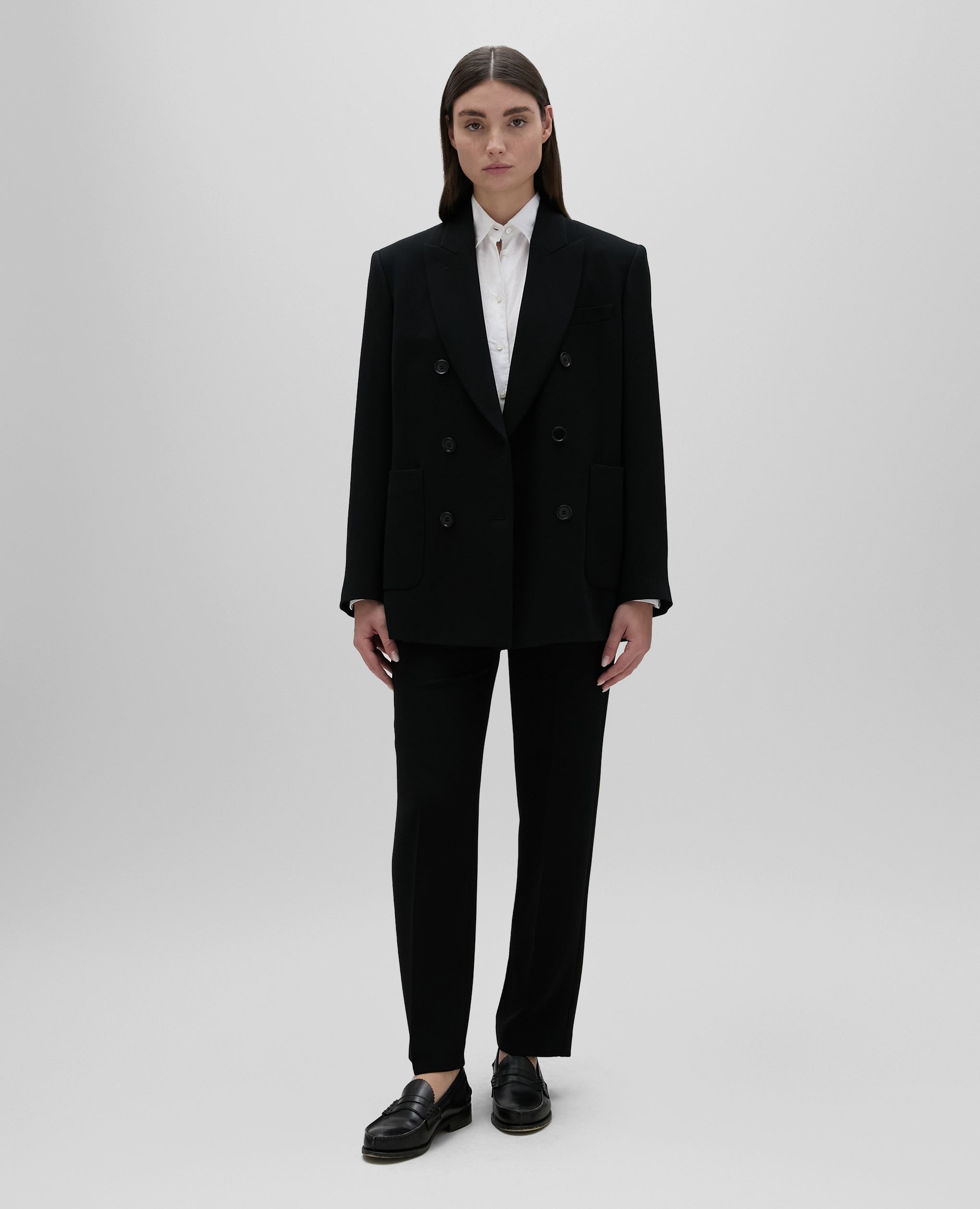 アウターその他 ASPESI Woman Blazer Black 0922L591 01241 20954541_50983804_600.jpg