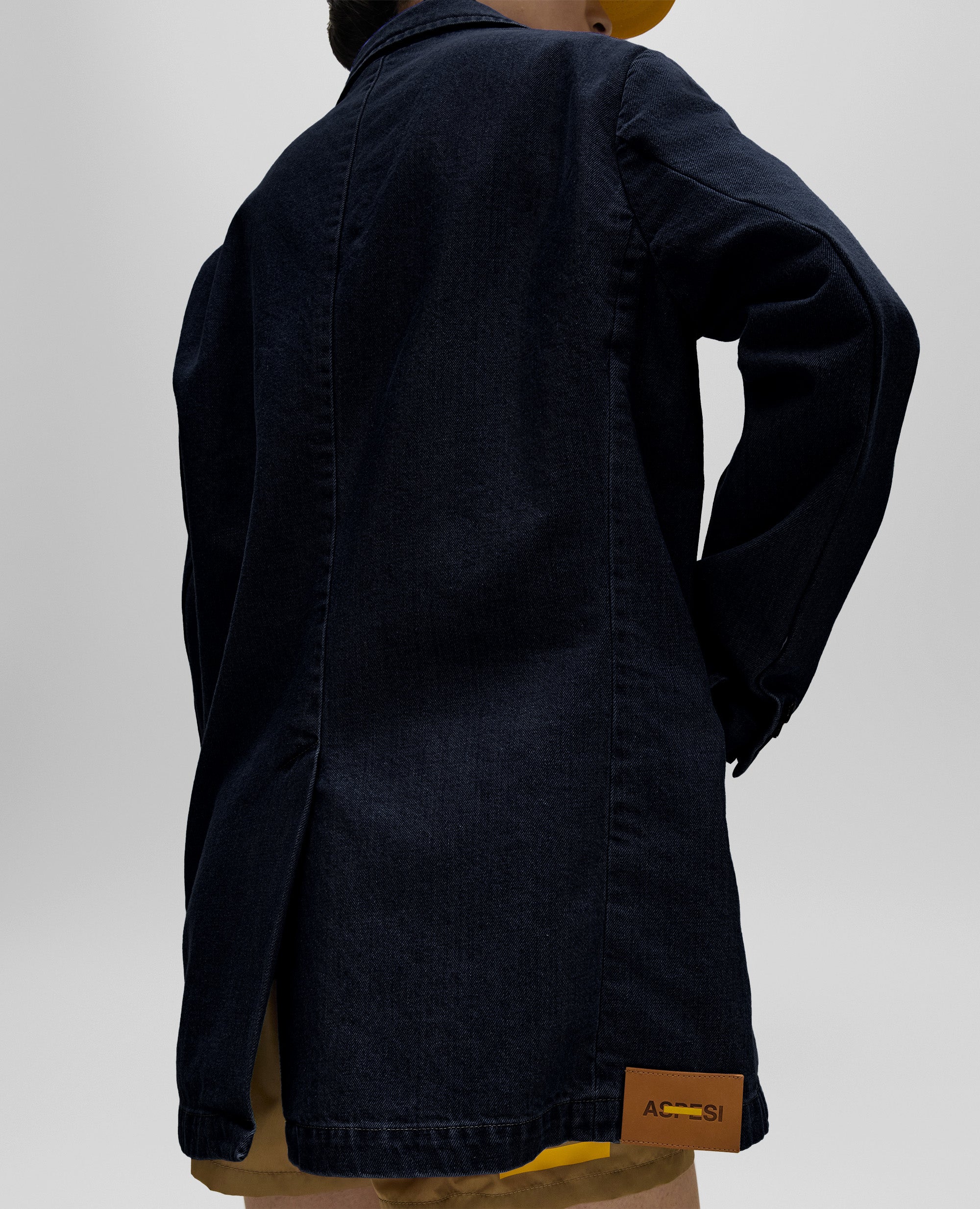 GIACCA IN DENIM DI PURO COTONE-DENIM-DENIM-DENIM-DENIM-DENIM