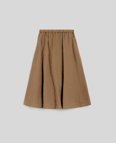 ◇LENINA◇ LIRIEN woolen skirt_GOLDEN BEIGE LIRIEN woolen skirt_golden beige - 르니나