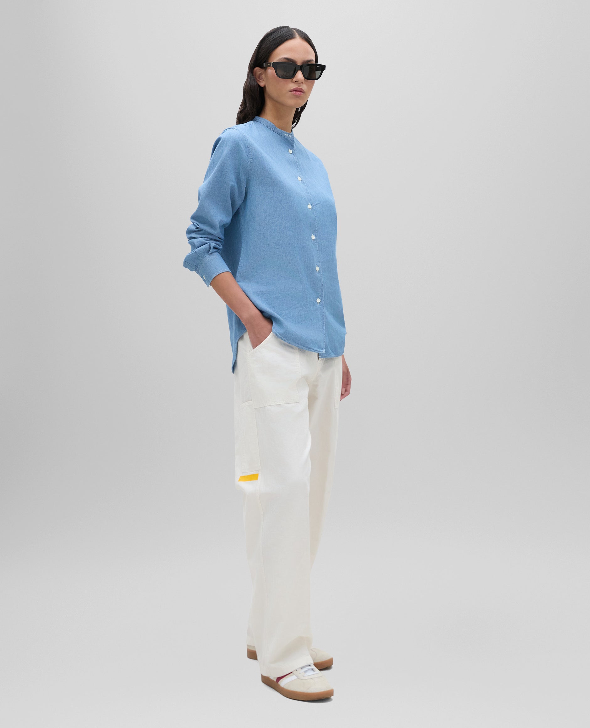 ジャケット ASPESI Women Outer G 0945 C253 85104 233269 BLUE Aspesi Mod.0945 Jacket - Women - Pomelo Fashion