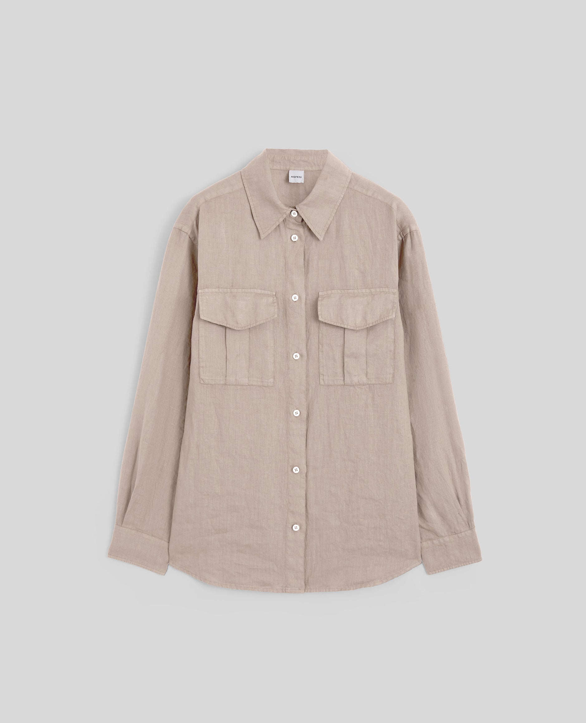 ASPESI タンアッフヘムヒニ E1C055165 1022 Women's Shirts – ASPESI