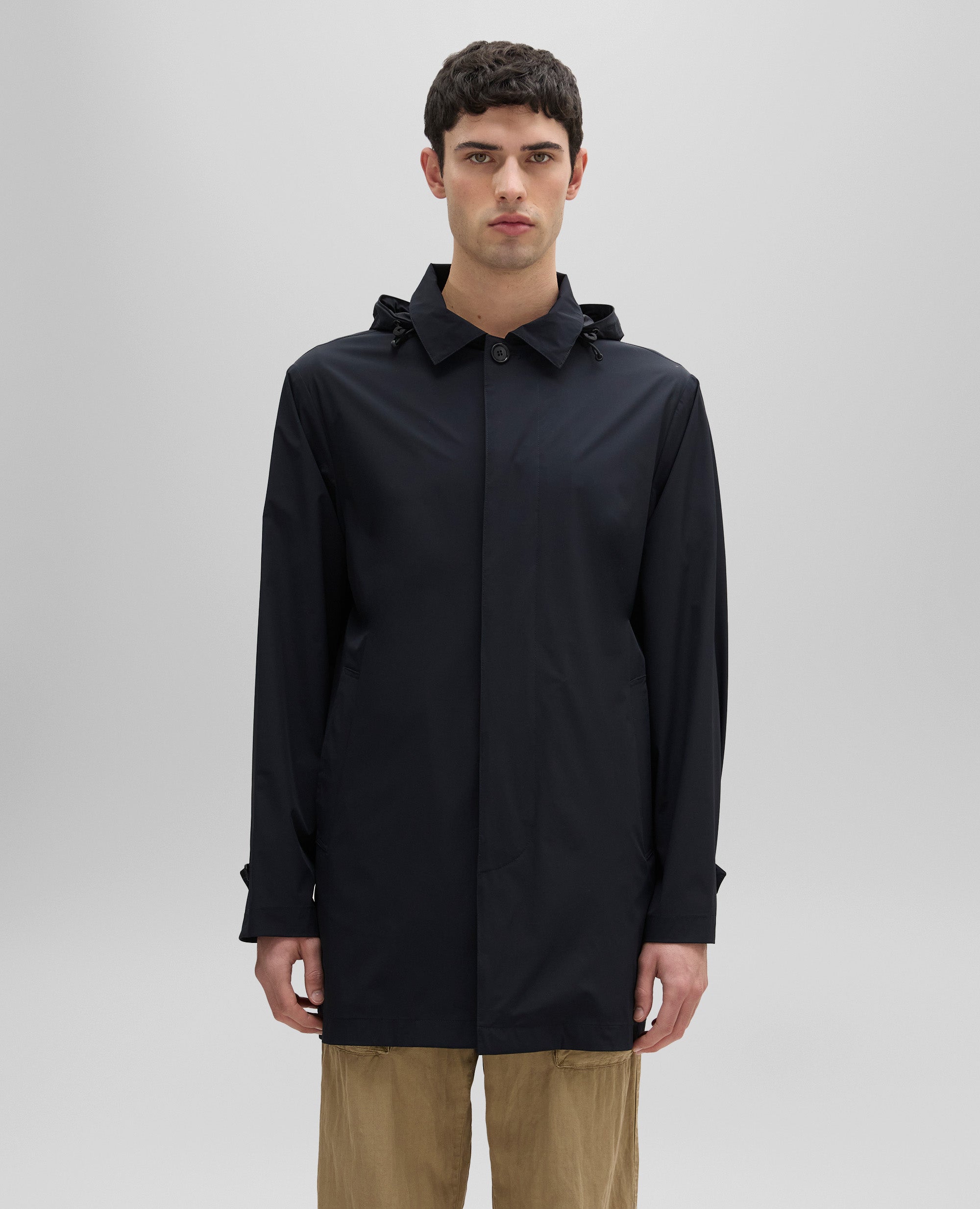 IMPERMEABILE IN NYLON STRETCH-NAVY-NAVY-AZUL MARINO-NAVY-NAVY