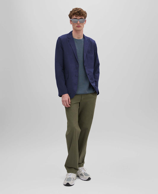 BLAZER IN NYLON STRETCH-BLU-BLUE-AZUL-BLAU-BLEU