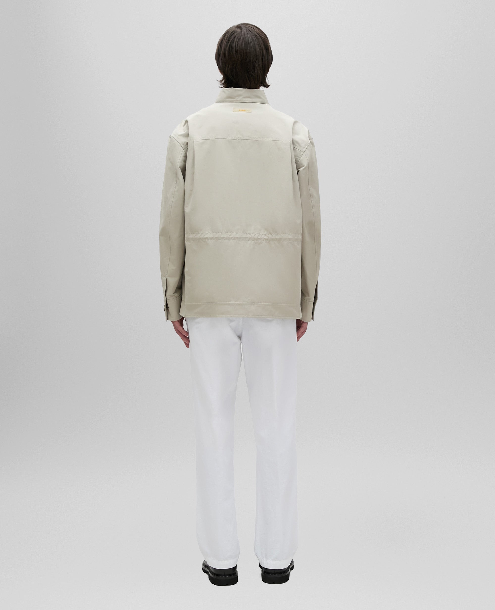 GIUBBOTTO ABISAI IN TELA DI MISTO COTONE-SABBIA-SAND-ARENA-SAND-SABLE