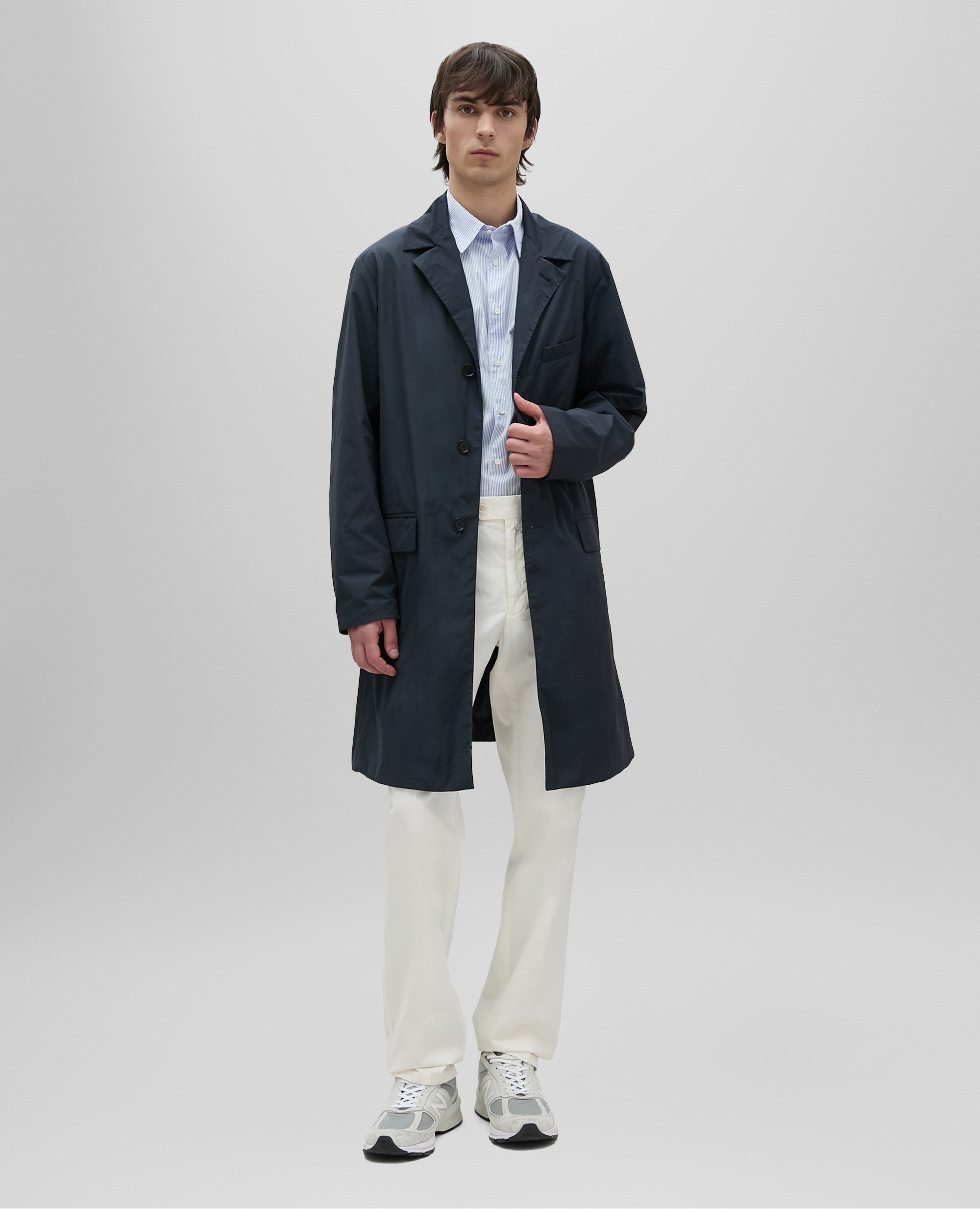 IMPERMEABILE TEIKI IN TAFFETA' TECNICO-NAVY-NAVY-AZUL MARINO-NAVY-NAVY