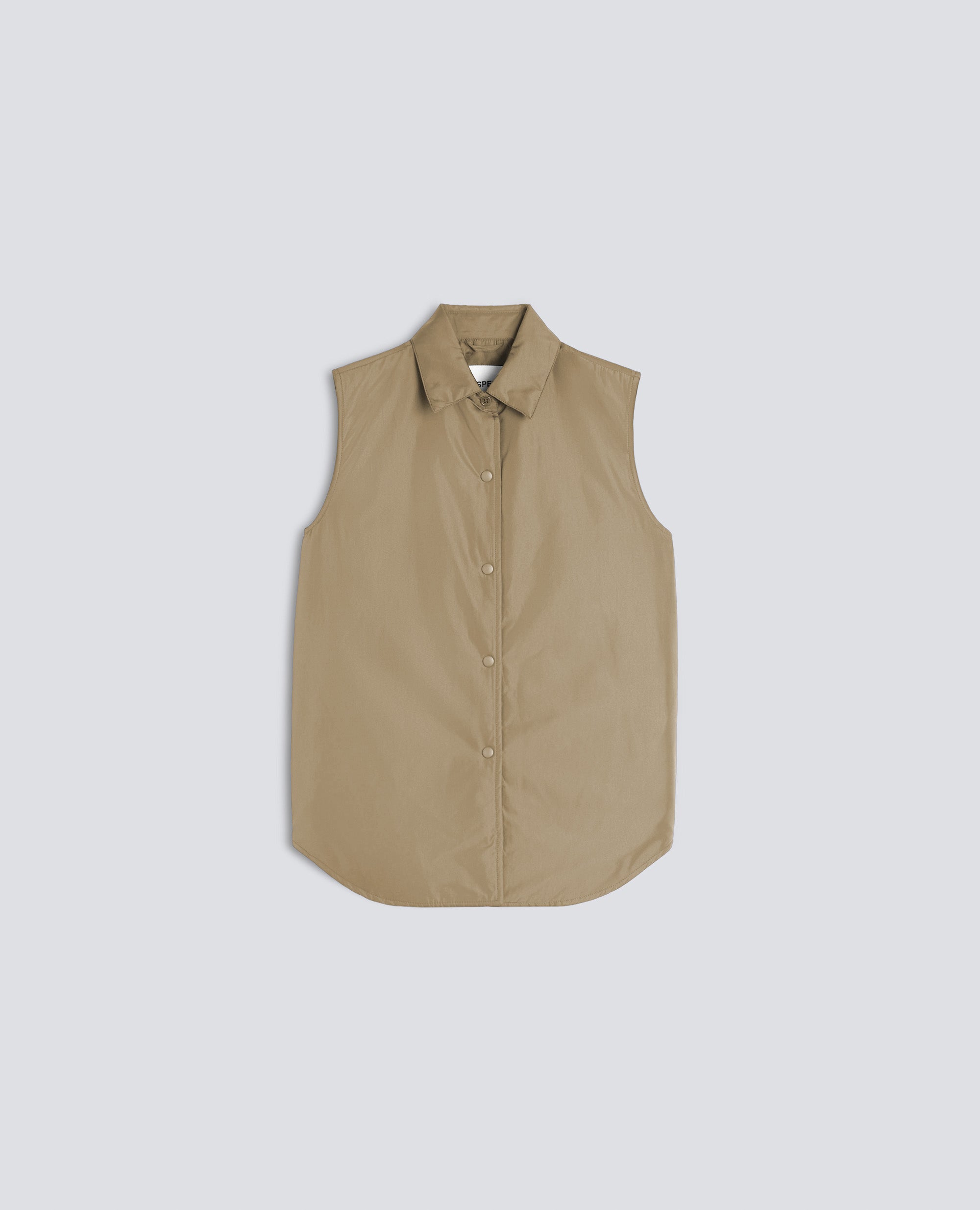 GILET DOT IN NYLON - BEIGE - ASPESI