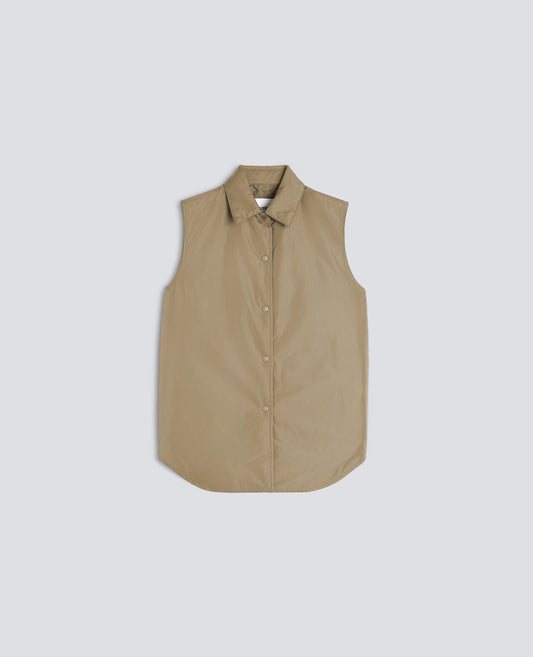 CHALECO DE NYLON DOT - BEIGE - ASPESI