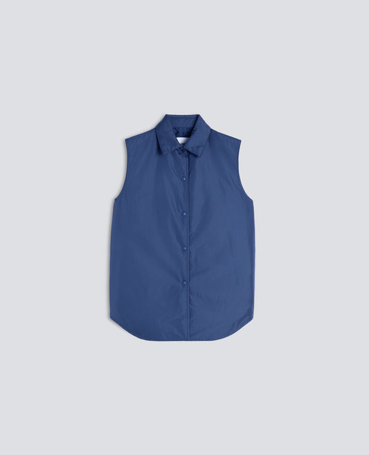 CHALECO DE NYLON DOT - AZUL - ASPESI