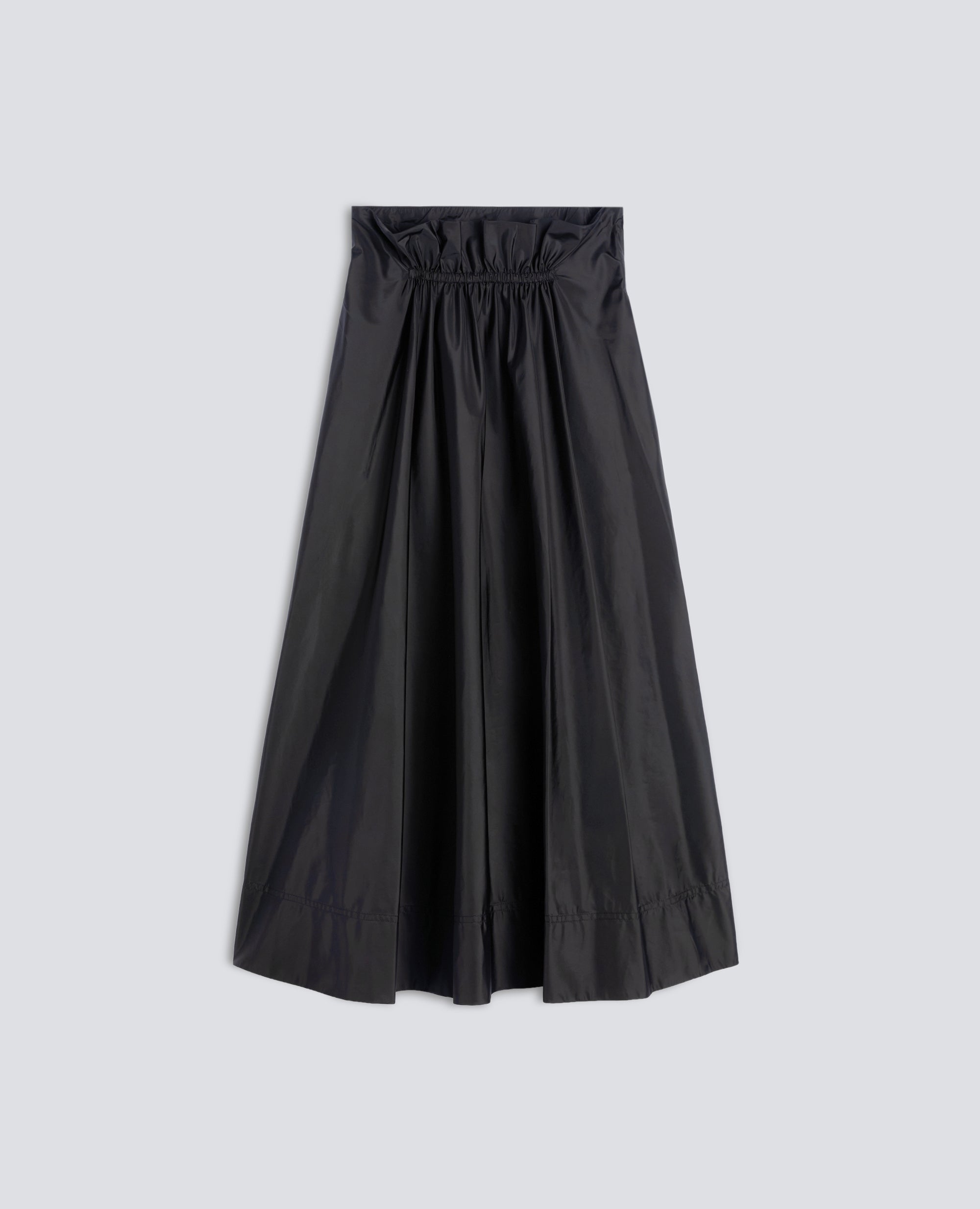FALDA FRANCINE DE TEJIDO TECNICO - NEGRO - ASPESI