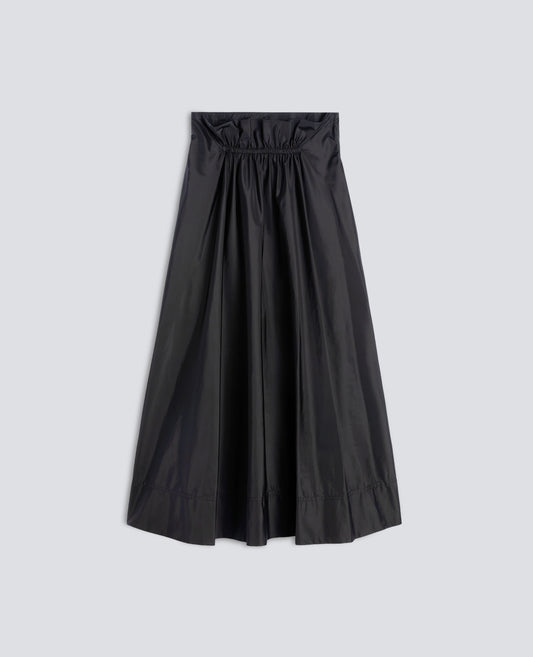 FALDA FRANCINE DE TEJIDO TECNICO - NEGRO - ASPESI