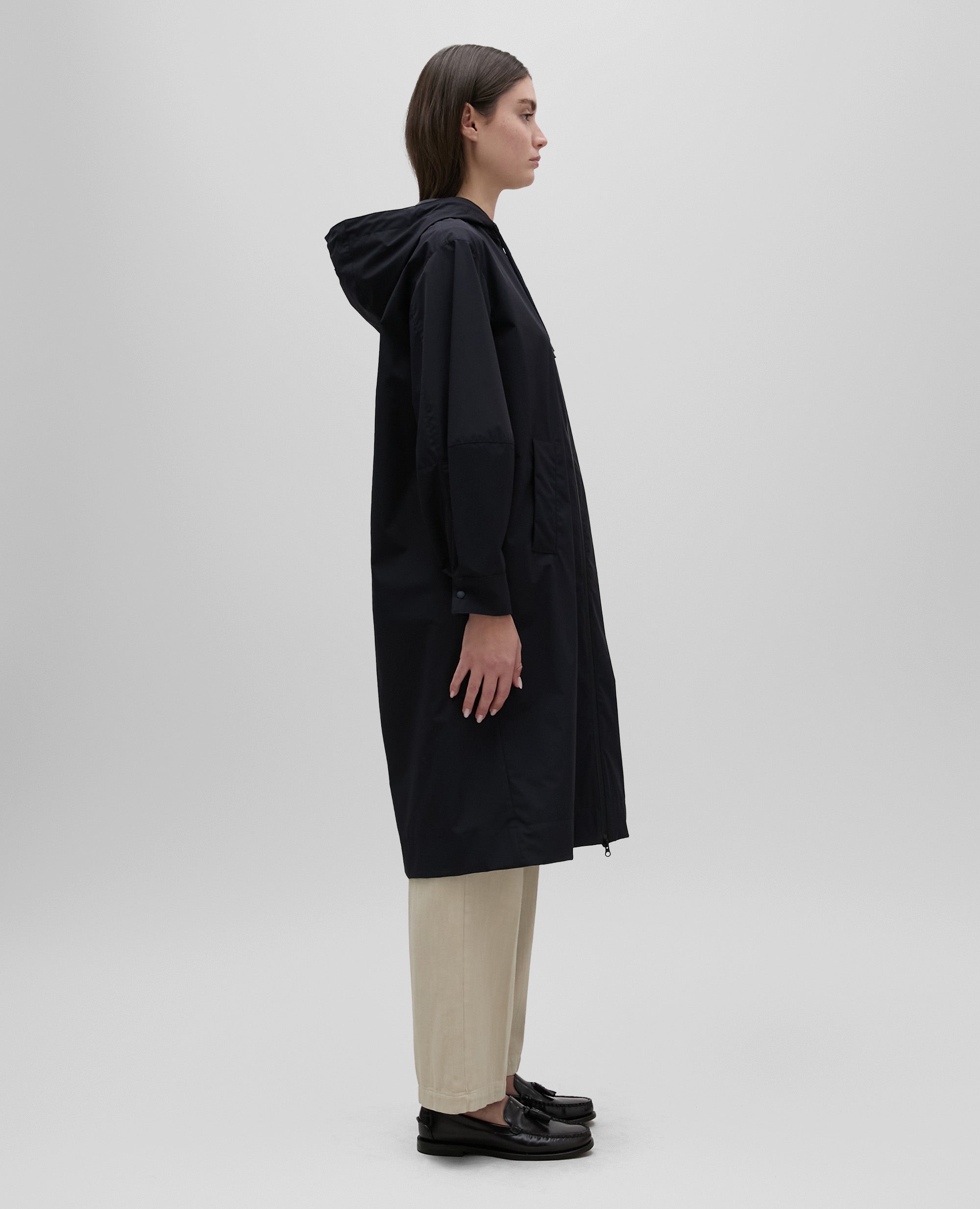 PARKA ONAKU IN TESSUTO TECNICO STRETCH-BLU-BLUE-AZUL-BLAU-BLEU