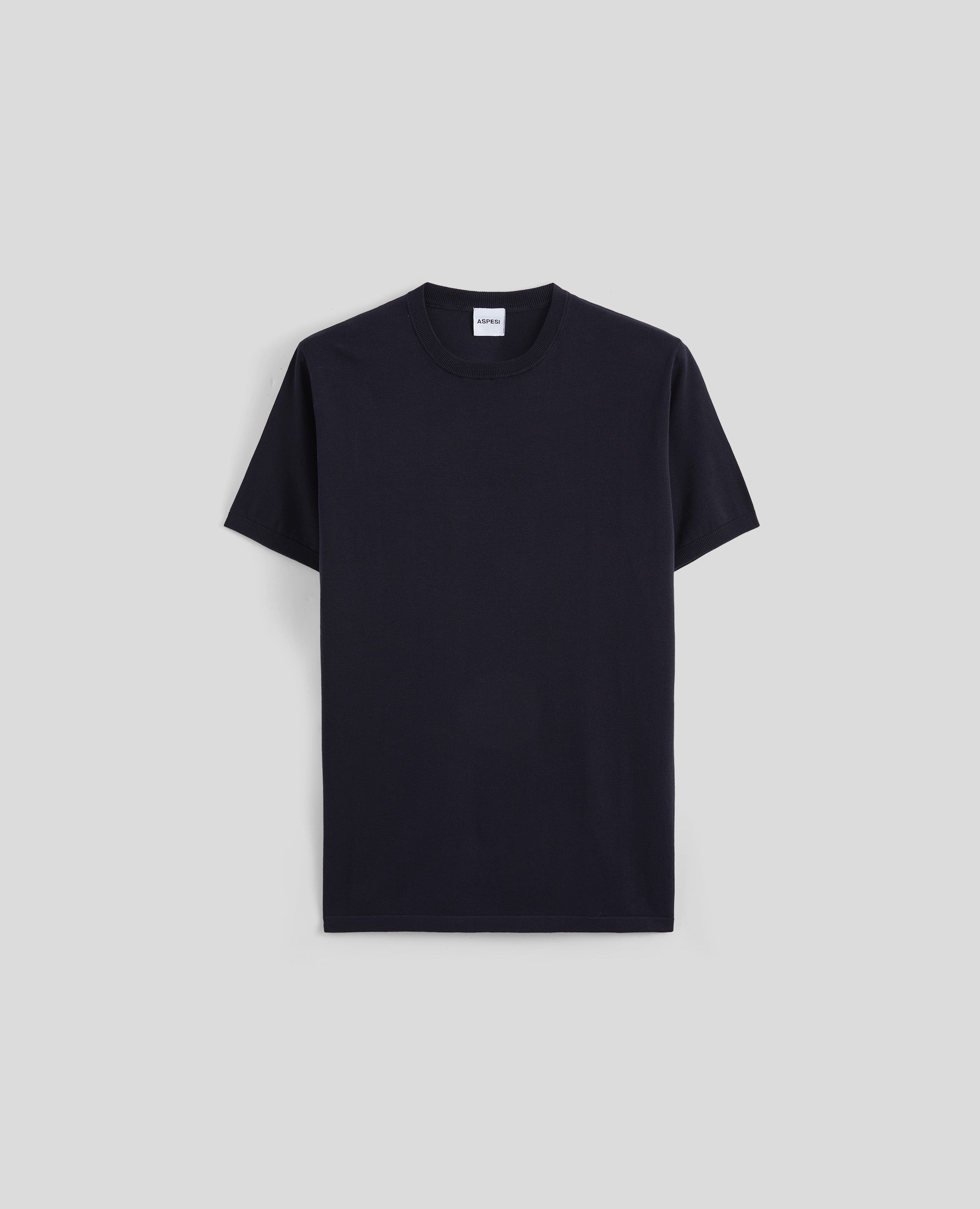 T-SHIRT IN COTONE-NAVY-NAVY-AZUL MARINO-NAVY-NAVY