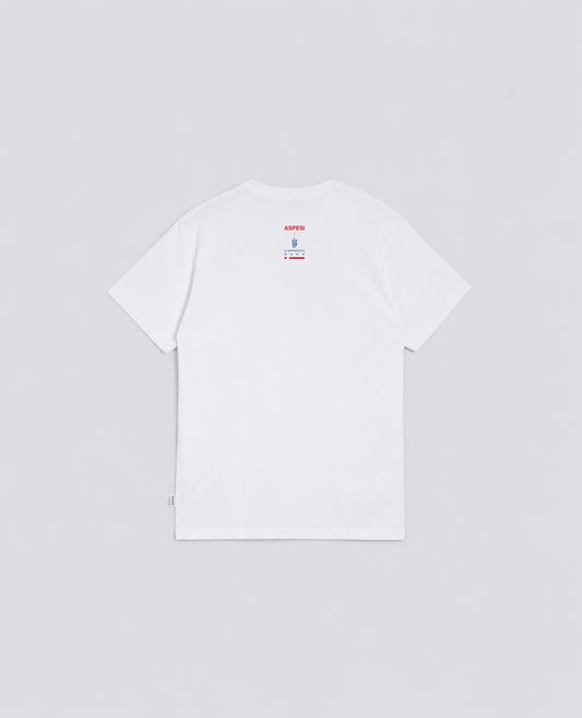 T-SHIRT IN JERSEY DI COTONE - ASPESI X LA MINERVETTA-BIANCO-WHITE-BLANCO-WEISS-BLANC