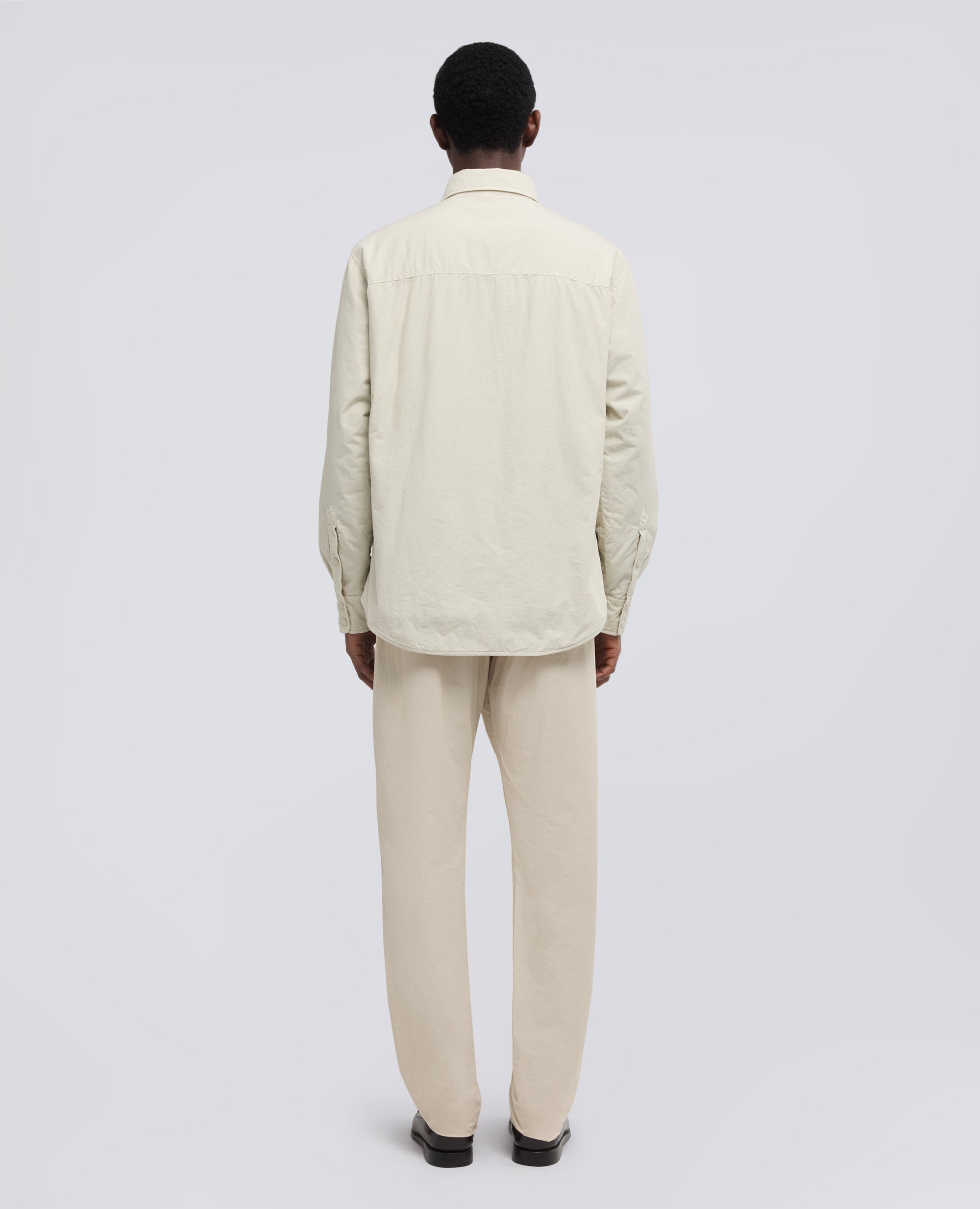 CAMICIA 13 PIU IN POPELINE DI COTONE-SASSO-STONE-PIEDRA-STEIN-PIERRE