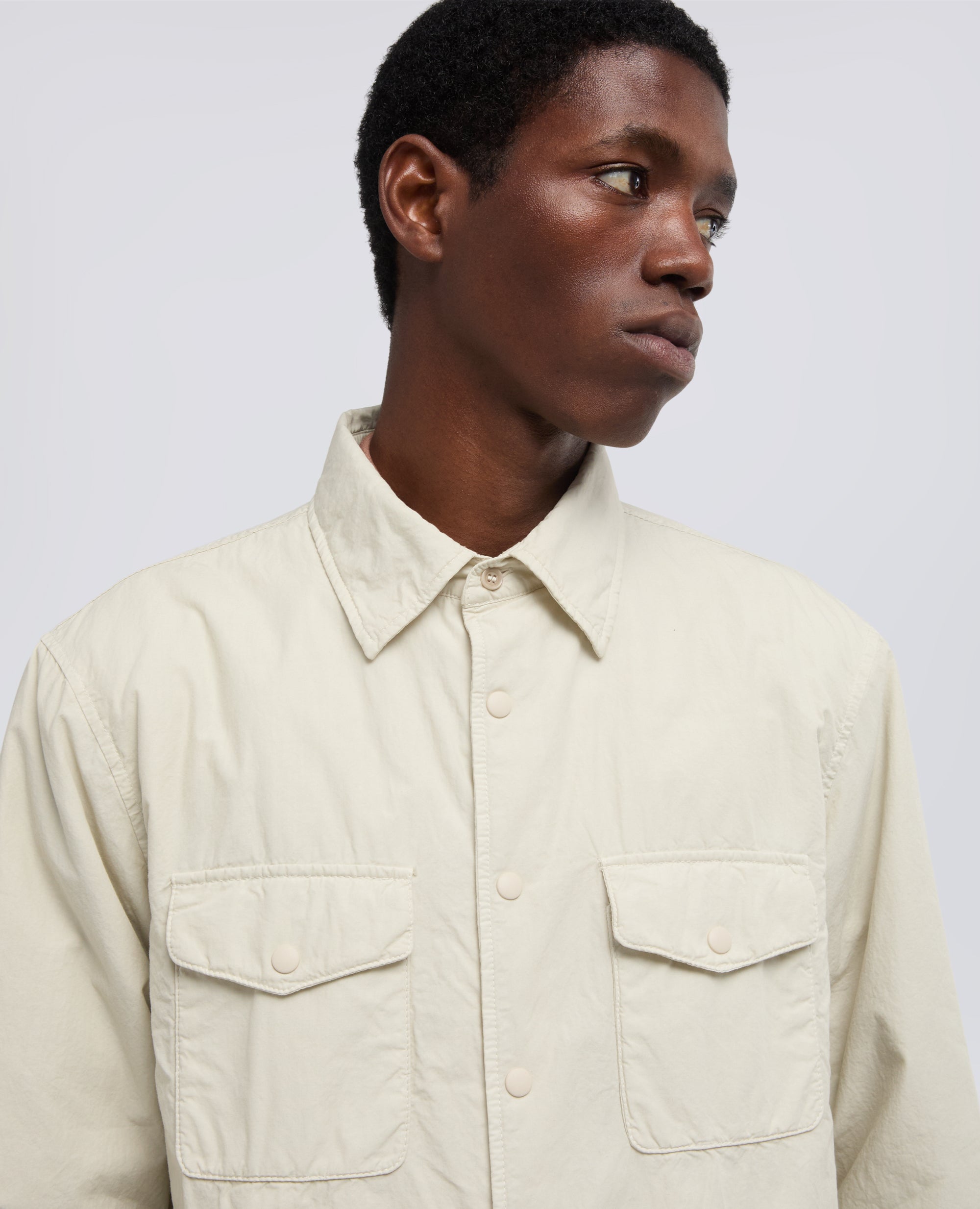 CAMICIA 13 PIU IN POPELINE DI COTONE-SASSO-STONE-PIEDRA-STEIN-PIERRE