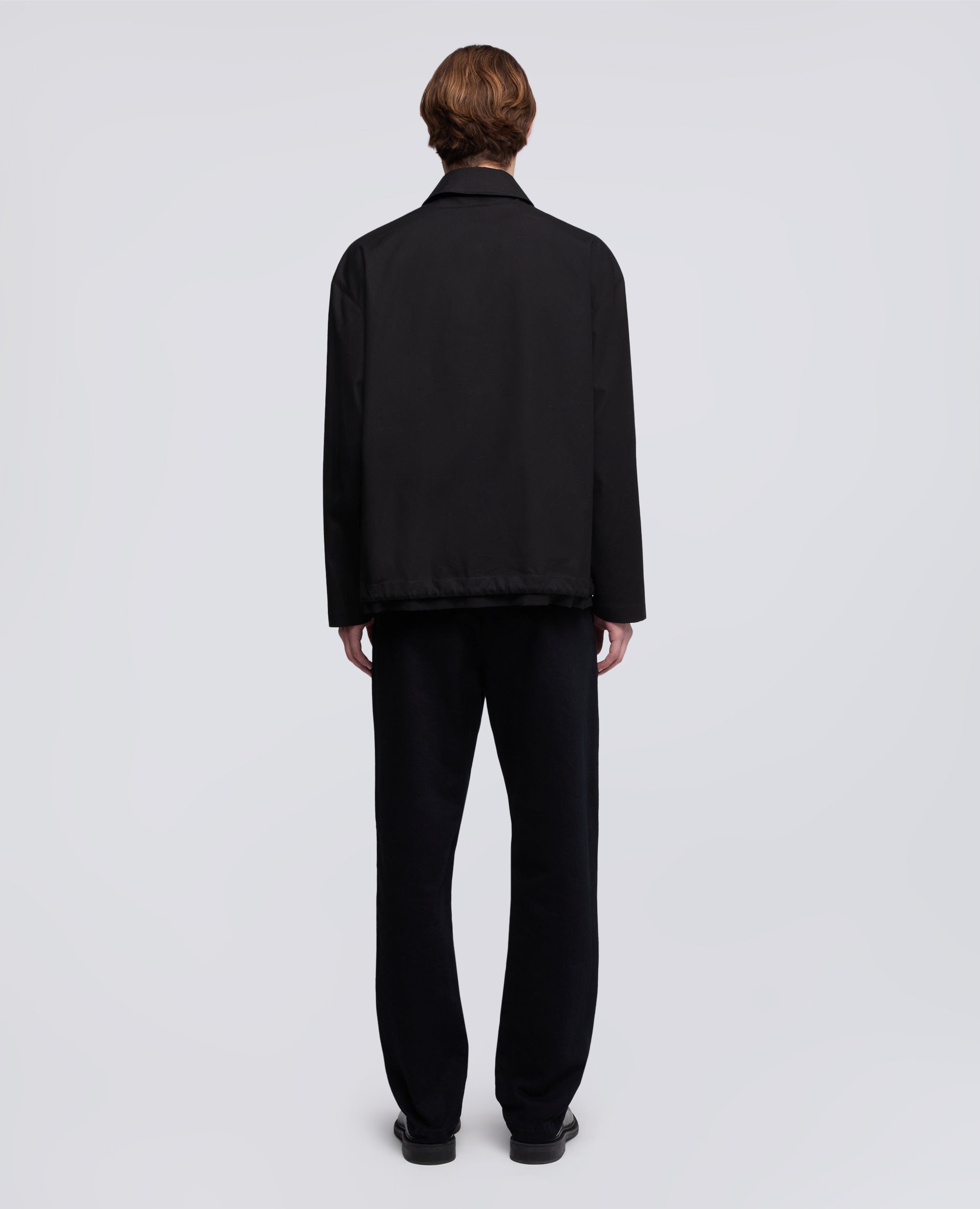 GIUBBOTTO IN COTONE DRY WAX-NERO-BLACK-NEGRO-SCHWARZ-NOIR