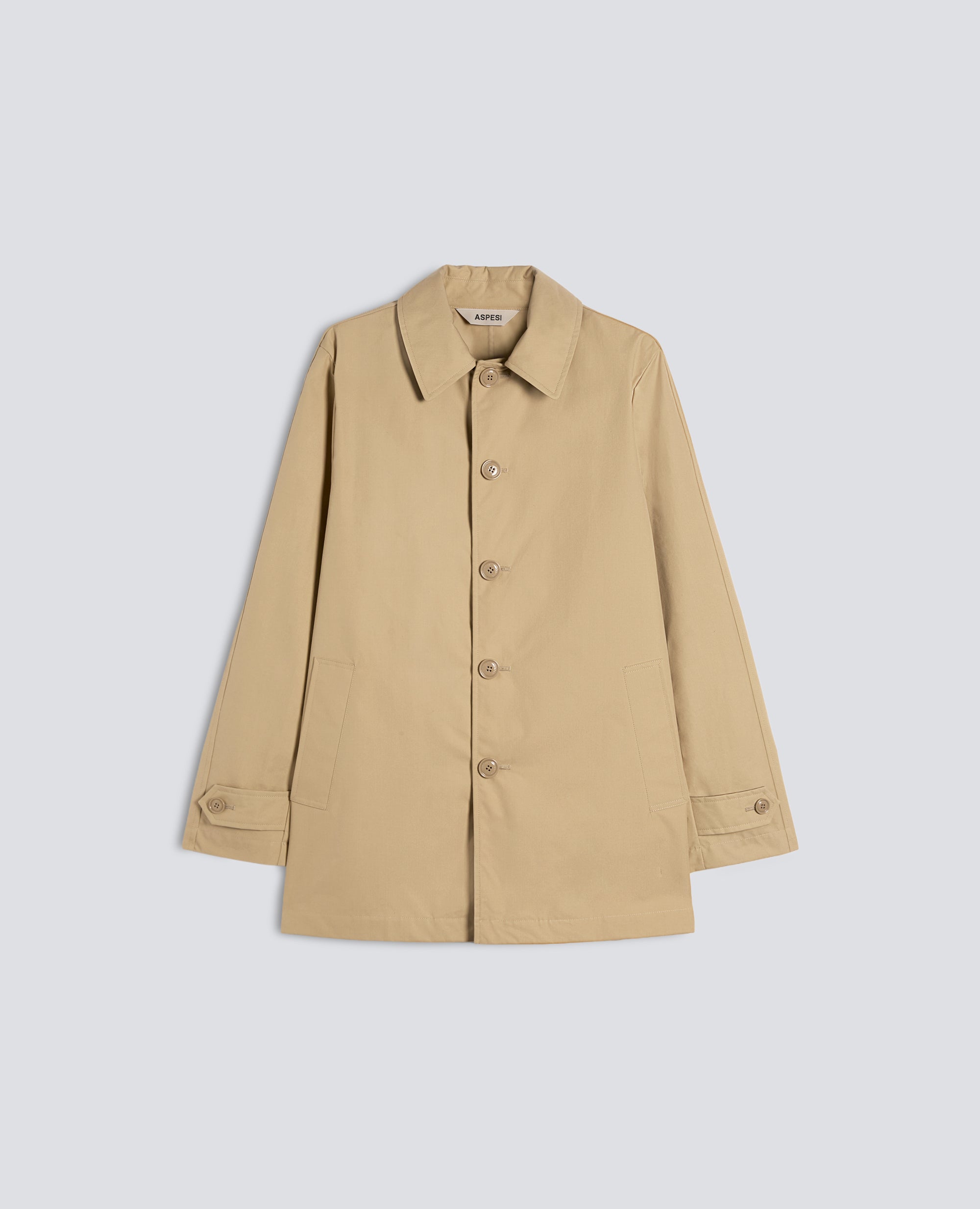 IMPERMEABILE IN COTONE DRY WAX-COLONIALE-COLONIAL BEIGE-COLONIAL-KOLONIALBEIGE-COLONIAL