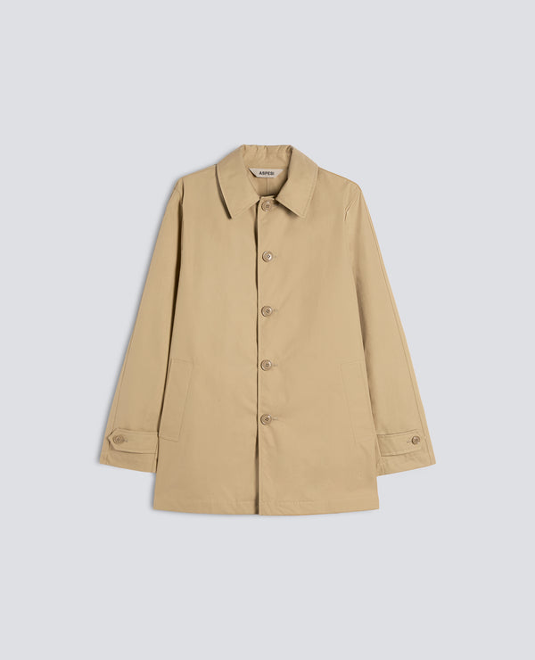 IMPERMEABILE IN COTONE DRY WAX-COLONIALE-COLONIAL BEIGE-COLONIAL-KOLONIALBEIGE-COLONIAL