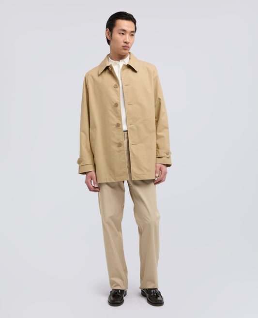 IMPERMEABILE IN COTONE DRY WAX-COLONIALE-COLONIAL BEIGE-COLONIAL-KOLONIALBEIGE-COLONIAL