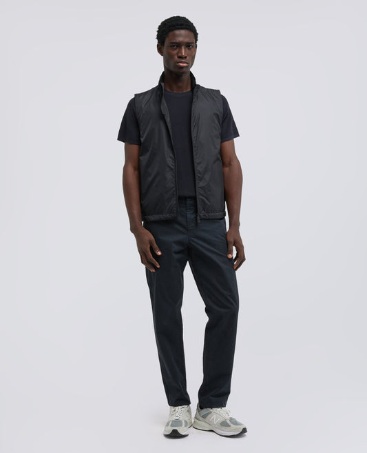 PANTALONE FUNZIONALE IN POPELINE-NAVY-NAVY-AZUL MARINO-NAVY-NAVY